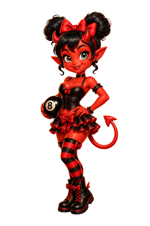 Pixie, the LuckyImp luck charm