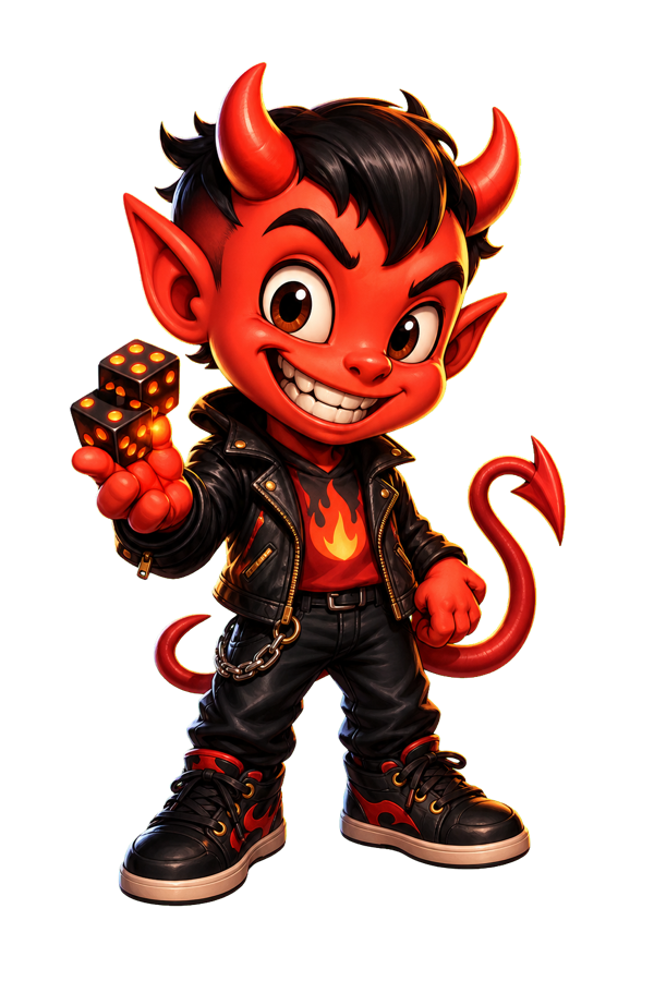 Spinny, the LuckyImp troublemaker