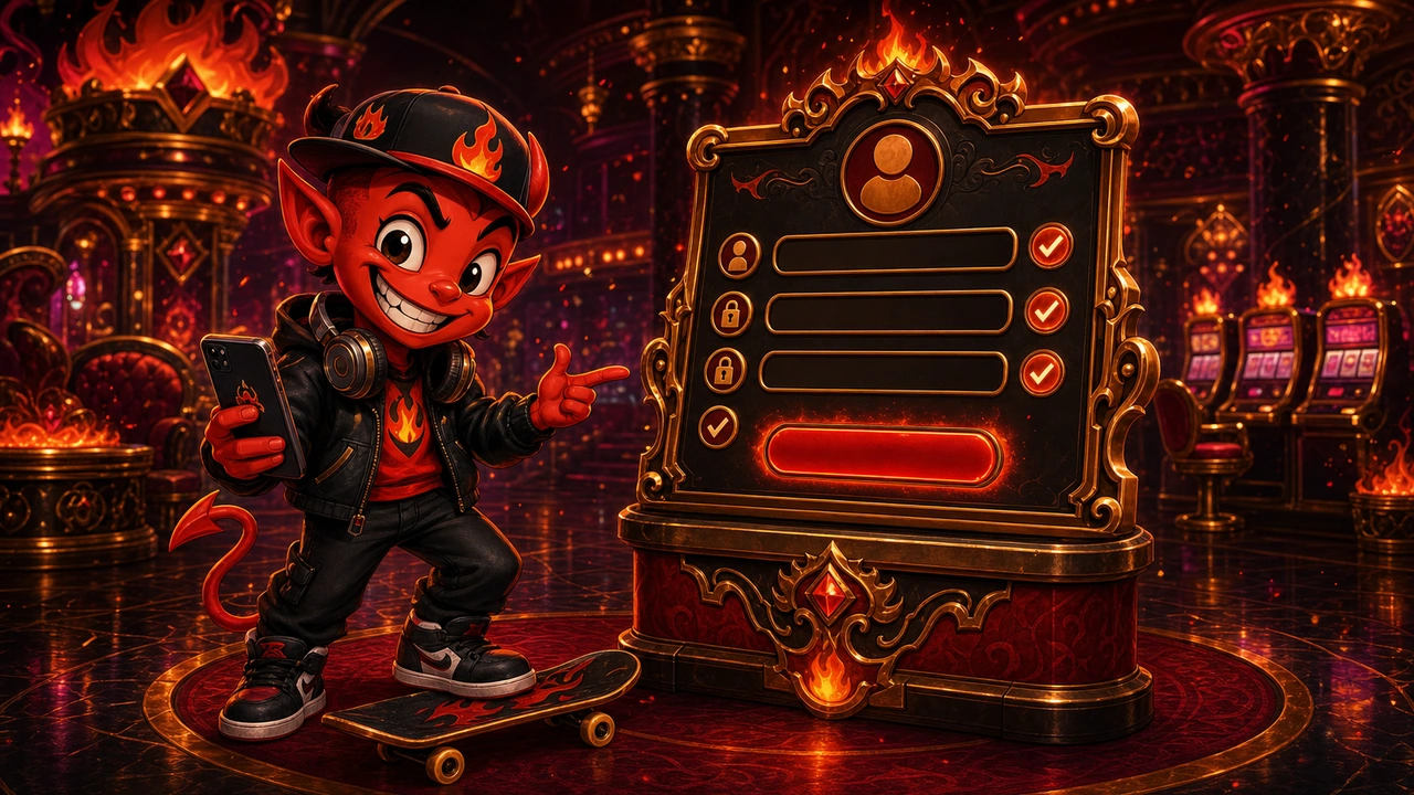 How to register and log in at LuckyImp Casino