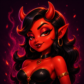 Lukas B. devil mascot