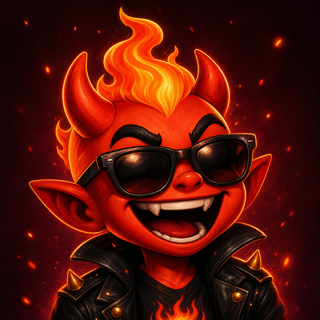 Valentina R. devil mascot